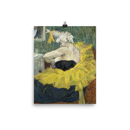 Size 1 - Toulouse-Lautrec Poster – The Clown Cha-U-Kao & Parisian Cabaret Flair