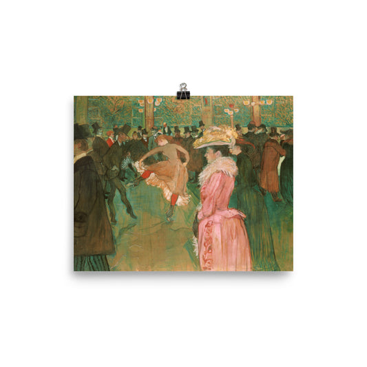 Size 1 - Toulouse-Lautrec Poster – At the Moulin Rouge & The Dance of Parisian Life