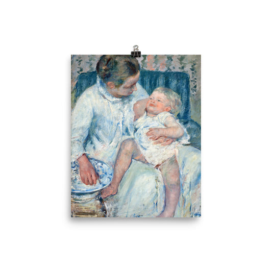 Size 1 - Cassatt Poster – Mother & Child in Quiet Impressionist Grace