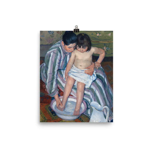 Size 1 - Cassatt Poster – The Child's Bath & the Art of Everyday Tenderness