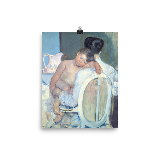 Size 1 - Cassatt Poster – Woman with Child & the Grace of Everyday Moments