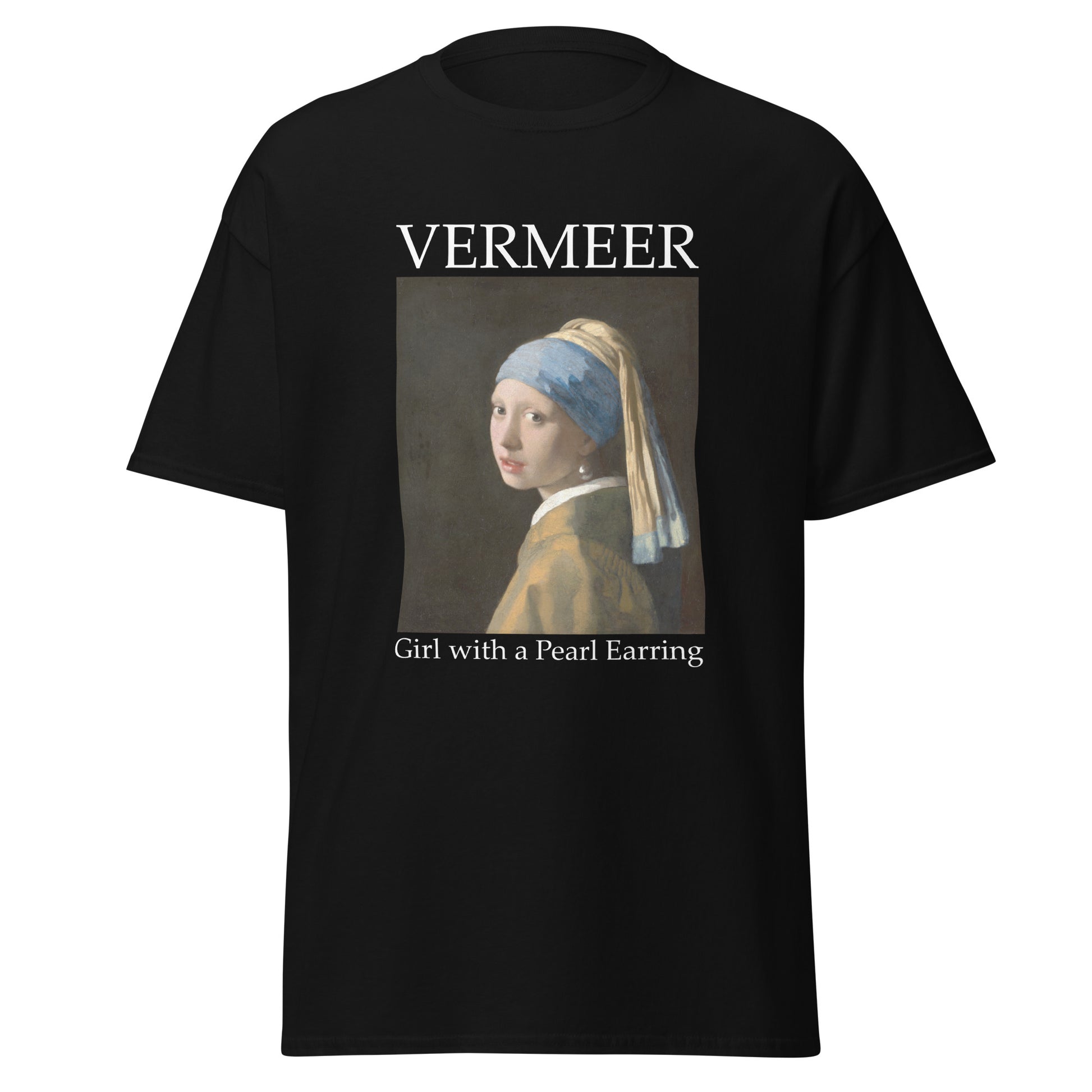 Vermeer Earring Men's Classic Tee – Subtle Drama in a Classic Frame