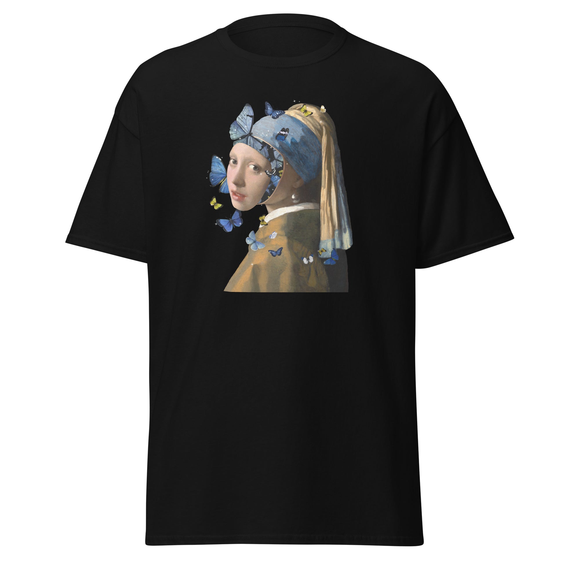 Vermeer Butterfly Men's Classic Tee – Graceful Art in Motion