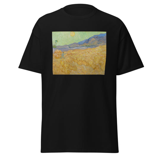 Van Gogh Wheatfield Men's Classic Tee – Nature’s Power in Every Thread