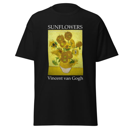 Van Gogh Sunflowers Men's Classic Tee – Radiant Color, Iconic Style