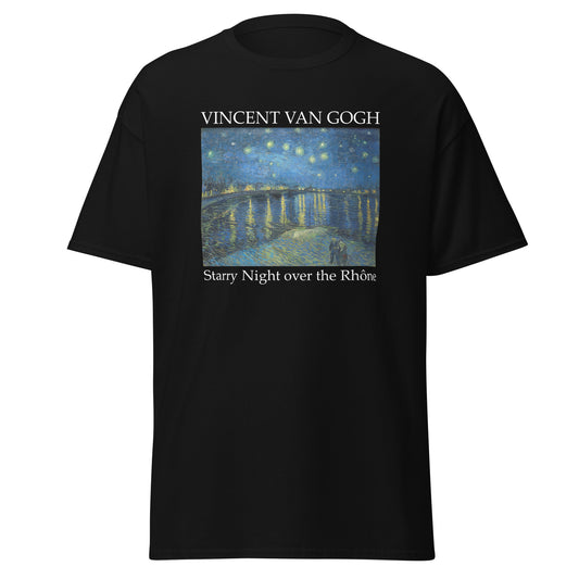 Van Gogh Starry Men's Classic Tee – Swirls of Genius, Styled for Today