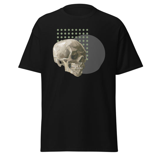 Van Gogh Skull Men's Classic Tee – Edgy Art with a Historic Twist