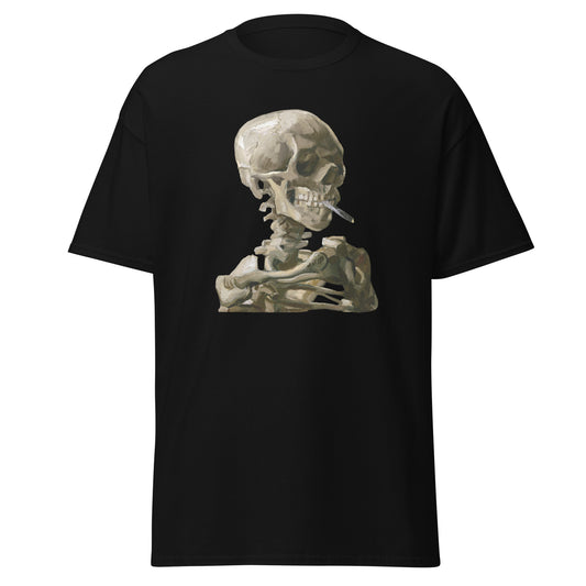 Van Gogh Skeleton Men's Classic Tee – Art with Attitude and Edge