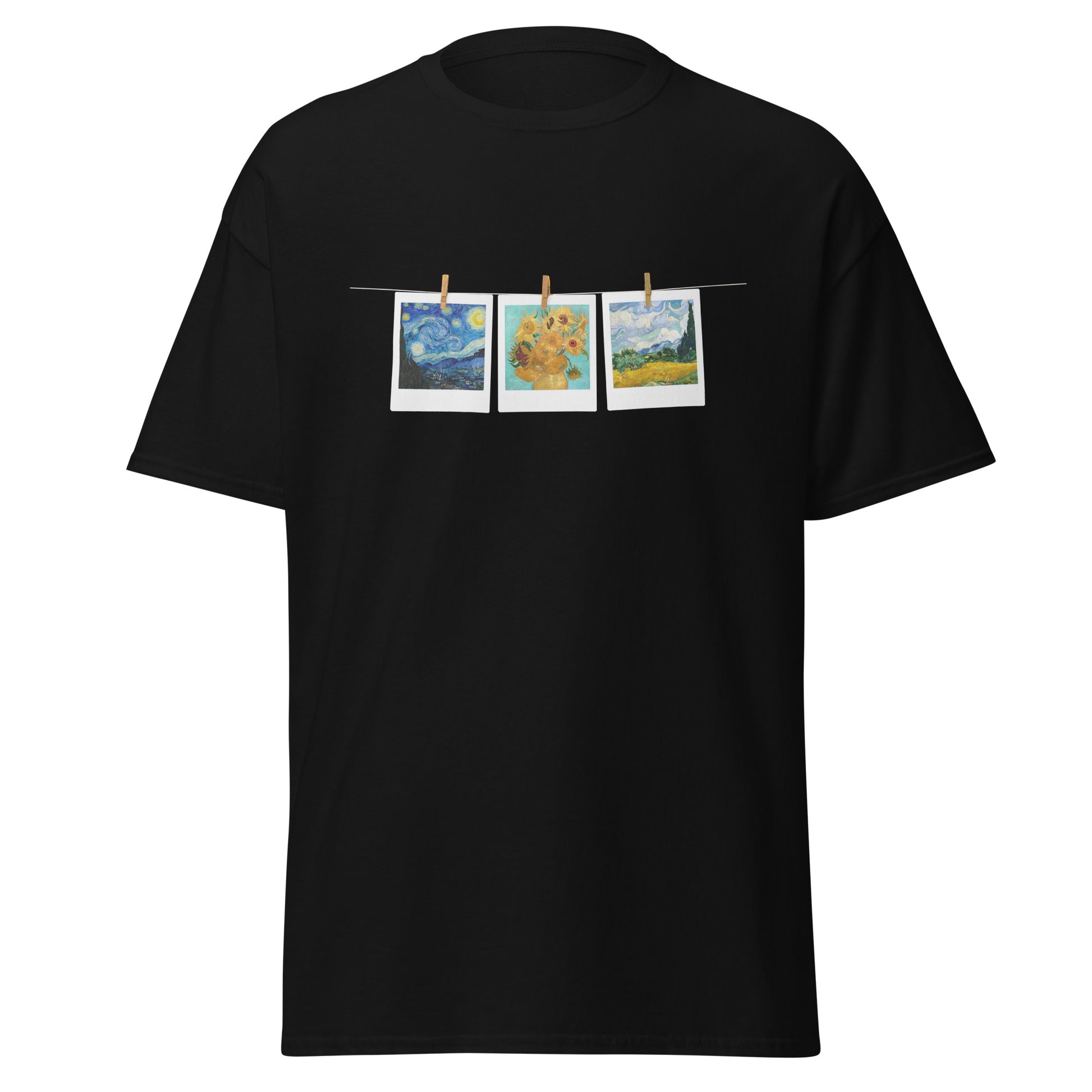 Van Gogh Olive Trees Men's Classic Tee – Earthy Tones, Artistic Flow