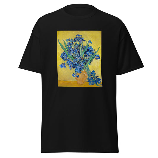 Van Gogh Irises Men's Classic Tee – Vivid Blooms, Artistic Energy