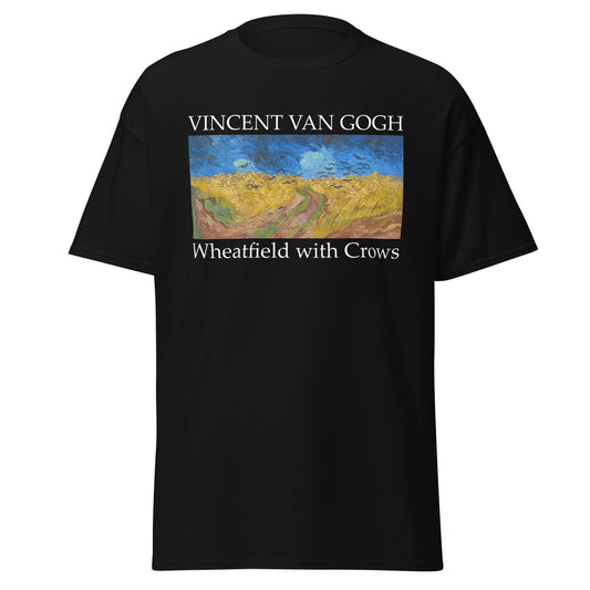 Van Gogh Crows Men's Classic Tee – Moody Skies, Bold Expression