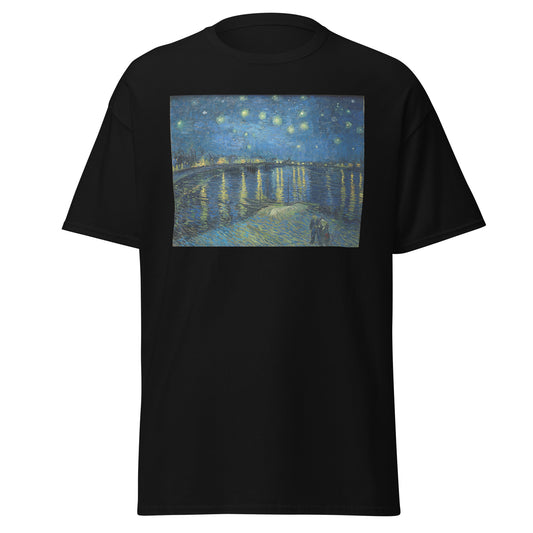 Van Gogh Starry Night Men's Classic Tee – Swirling Skies, Iconic Style