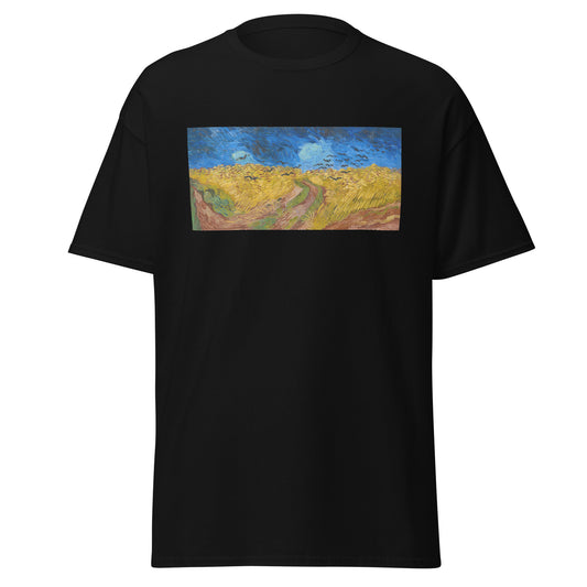 Van Gogh Crows Men's Classic Tee – Dramatic Skies, Bold Expression