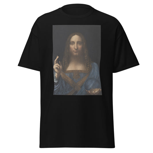 Da Vinci Salvator Mundi Men's Classic Tee – Sacred Vision, Masterful Style