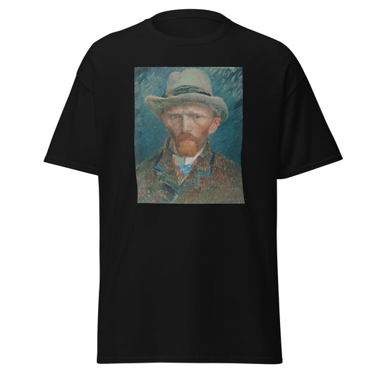 Van Gogh Portrait Men's Classic Tee – Bold Gaze, Timeless Expression