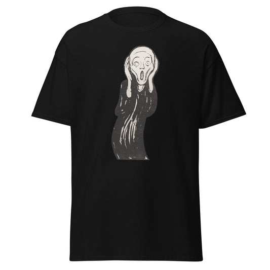 Munch Scream Men's Classic Tee – Raw Emotion, Bold Impact