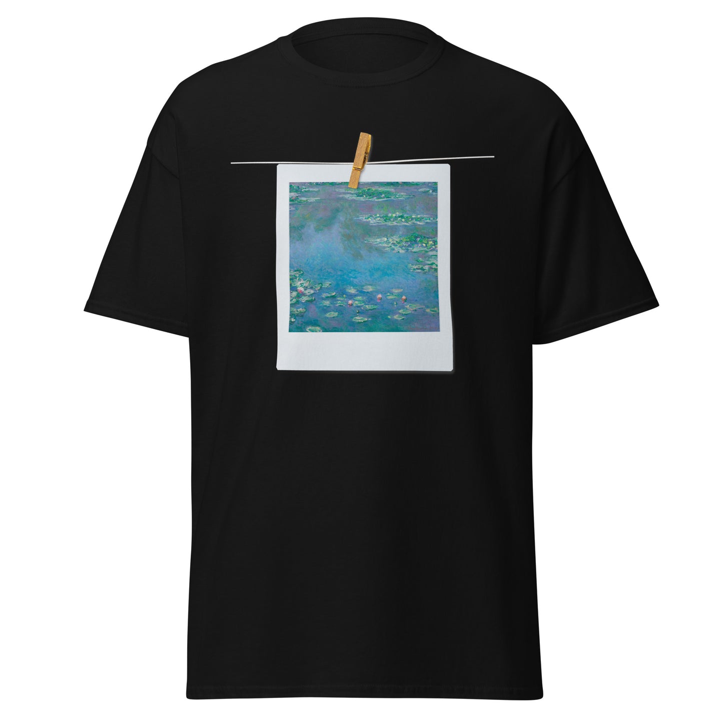 Monet Water Lilies Men's Classic Tee – Classic Comfort, Impressionist Flair