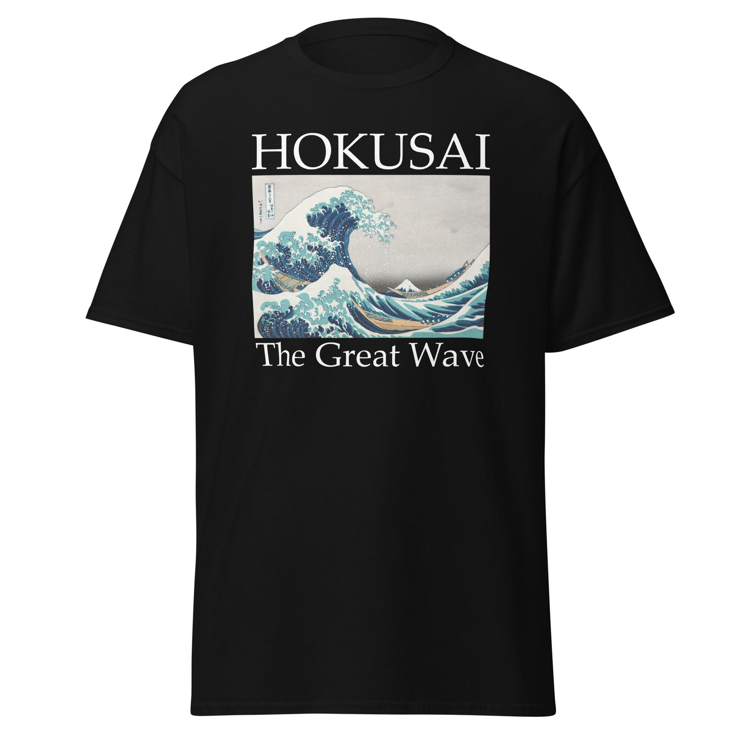 Hokusai Great Wave Men's Classic Tee – Iconic Japanese Art Reimagined