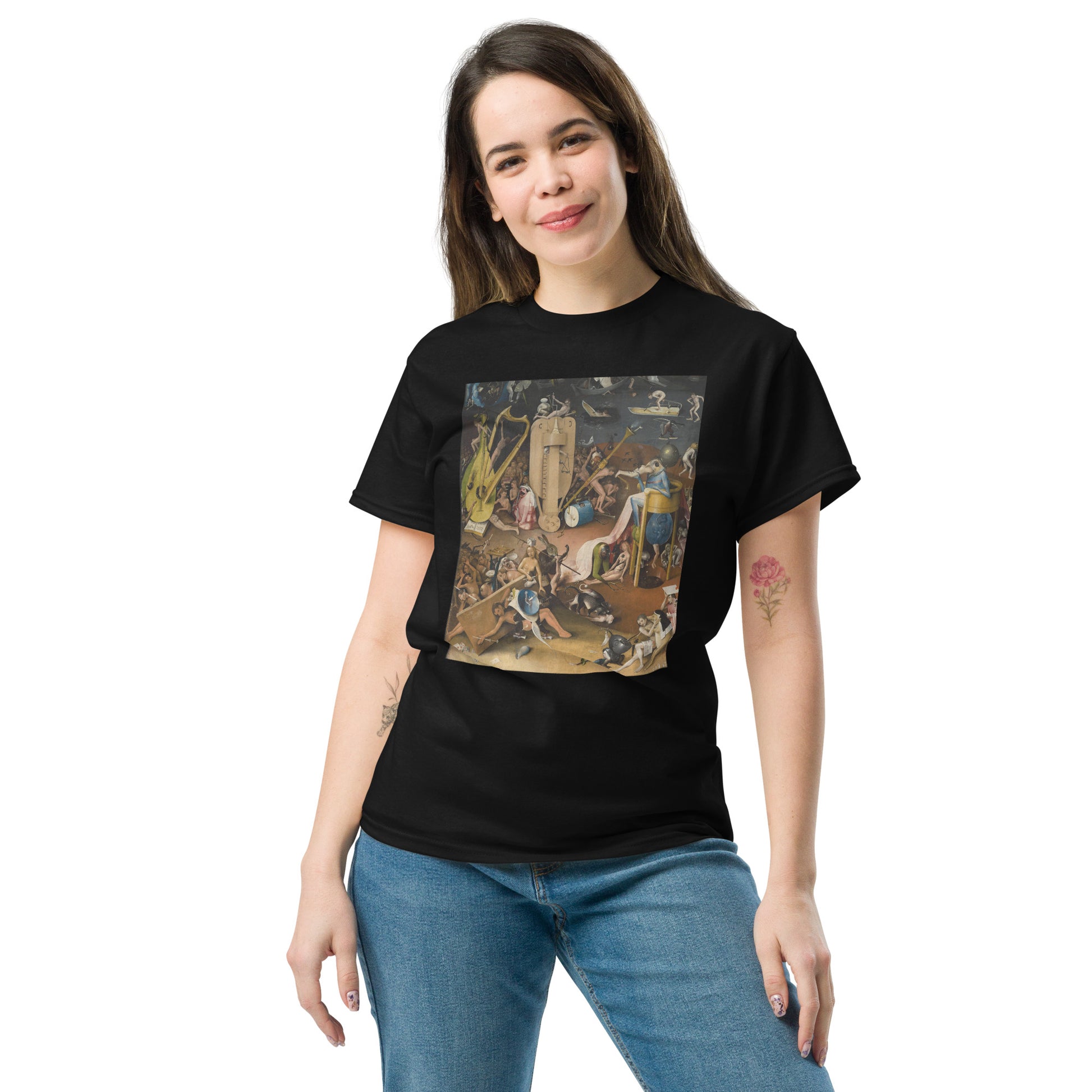 Model 1 - Bosch Garden Delight Men's Classic Tee – Art History Gets Wild