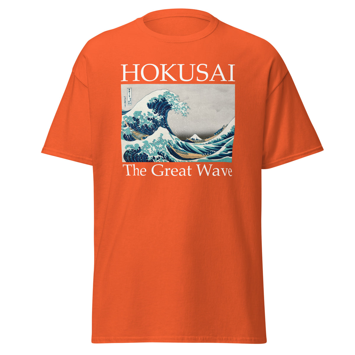 Hokusai Great Wave Men
